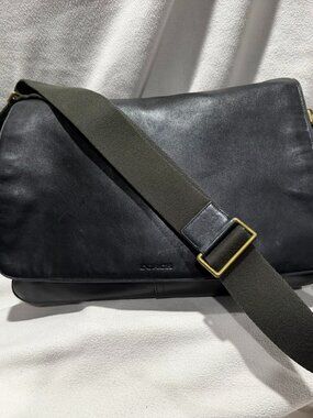 Coach Bleecker Legacy Leather Courier